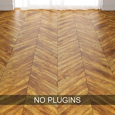 Old Pine Wood Parquet Floor Tiles vol. 002 in 3 types