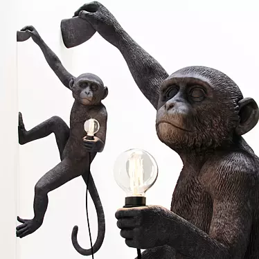 The Monkey Lamp Hanging Version Right