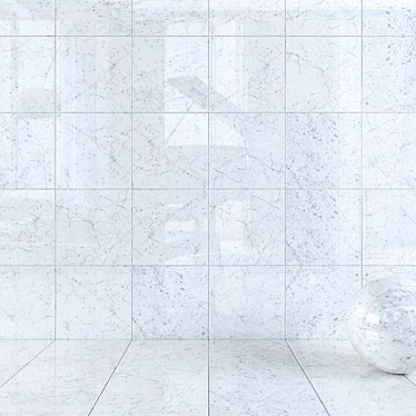 Charme Extra Carrara Wall Tiles 3D model image 1 