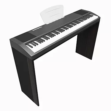 Elegant Grand Piano 3D model image 1 