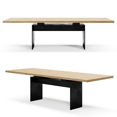 Sleek Bison: 260L x 92W x 73H cm 3D model image 1 