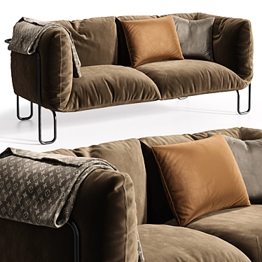 Sphaus Fargo Soft: Cozy Comfort for Your Home 3D model image 1 