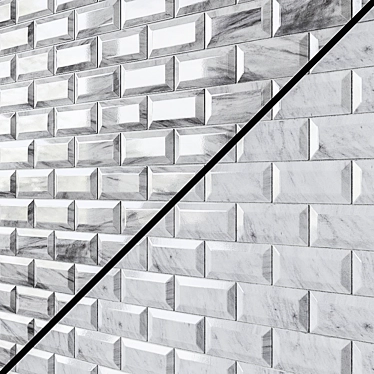 EQUIPE BARDIGLIO Ceramic Wall Tiles - Metro/Inmetro Collection 3D model image 1 