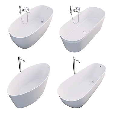 Luxury Bath Set: Arbi Collection 3D model image 1 