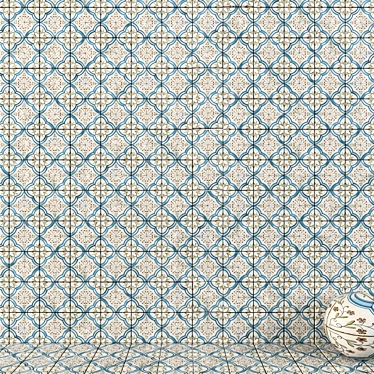 Peronda Nijar Wall Tiles - HD Multi-Texture Collection 3D model image 1 
