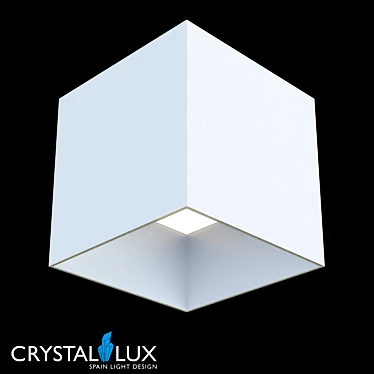 Modern Spanish Crystal Lux CLT 227W Pendant 3D model image 1 