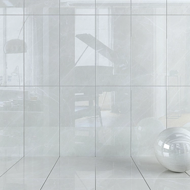 Royal Marble Motion Grey Wall Tiles 399 3D model image 1 