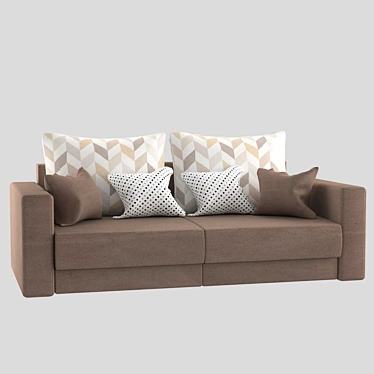 Natural Comfort Divan 3D model image 1 