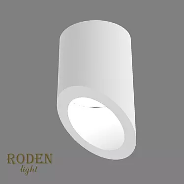 OM Universal, laid on or mortise gypsum lamp RODEN-light RD-54 MR-16