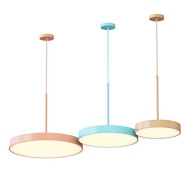 Modern Minimalist Lamp: Lampatron TURNA ONE 3D model image 1 