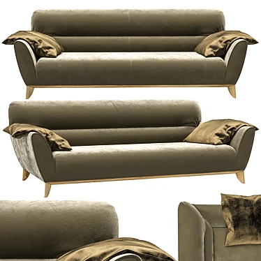 Elegant Signorini & Coco Daytona Sofa 3D model image 1 