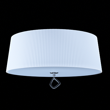 MARA 1646 OM Ceiling Lamp: Stylish Design, Energy-saving Lamps, Chrome Finish 3D model image 1 