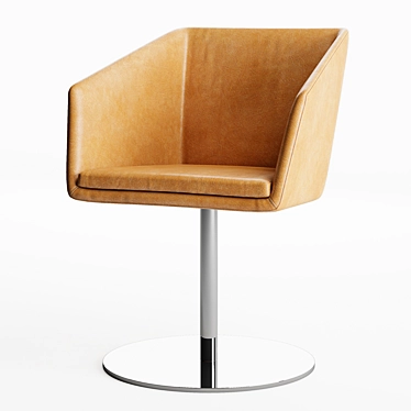 Sleek Denise Chairs: Modern Alivar Design 3D model image 1 