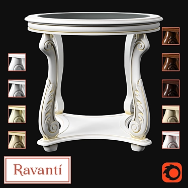 OM Ravanti - Coffee table 16/1 with glass