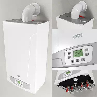 Baxi Eco 4S Gas Heating Boiler 3D model image 1 