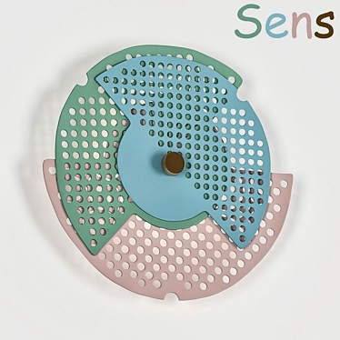 SENS Modern Lighting Fixture 3D model image 1 