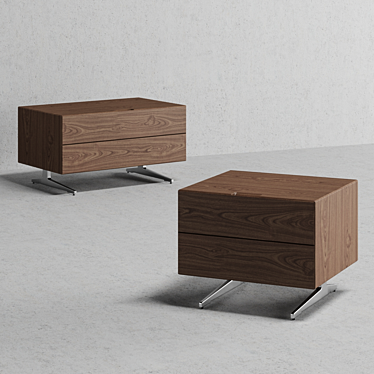Piuma2 2015 Bookshelf: Sleek & Stylish Shelf Solution 3D model image 1 