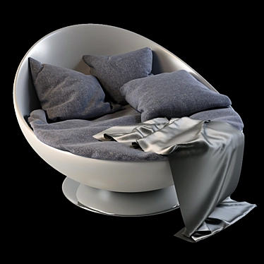 Sleek Spherical Sofa - Modern Design! 3D model image 1 