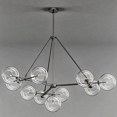 Bermude Sparkling Chandelier 3D model image 1 