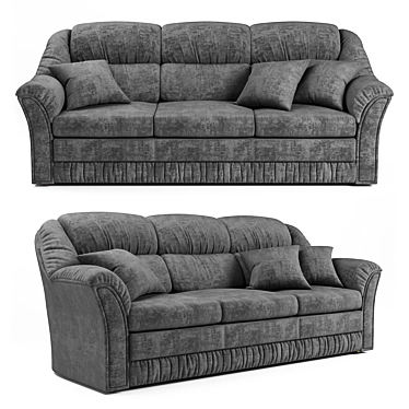 Elegant Bis-M Monika Sofa 3D model image 1 