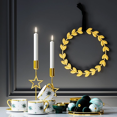 H&M Decor christmas set