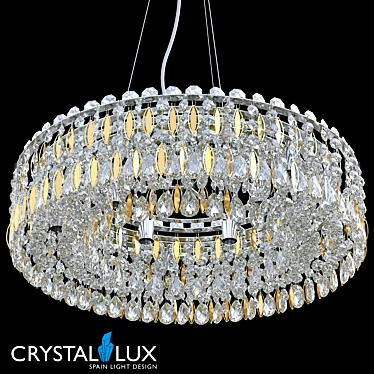 Lirica SP10 D610 Chrome Pendant Light 3D model image 1 