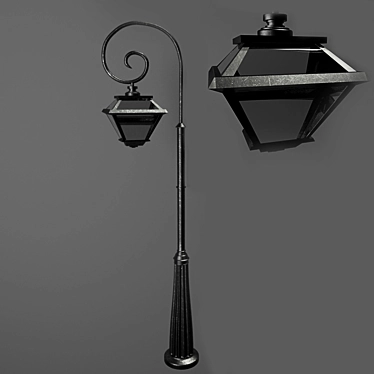 IllumiGlow Street Lamp 3D model image 1 