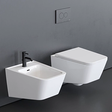 VitrA EQUAL Wall-Hung WC 3D model image 1 