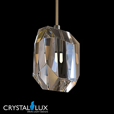 Crystal Lux Dali SP1 Pendant Light 3D model image 1 