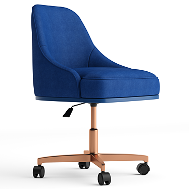 Cipriani Homood Sesto Senso Office Chair: Elegant, Ergonomic, and Compact 3D model image 1 