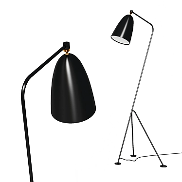 Gubi Torchere Lamp (R215, H1250) 3D model image 1 