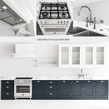 Greenwich Village Kitchen by Plain English