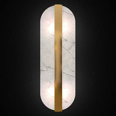 Minimalist Wall Lamp Martha 3D model image 1 