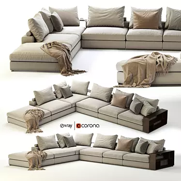 Flexform Groundpiece Sectional Sofa