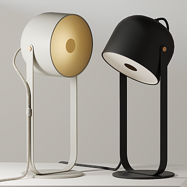 Sleek Svejk 13 Table Lamp 3D model image 1 