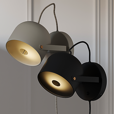 Modern Svejk 13 Wall Sconce 3D model image 1 