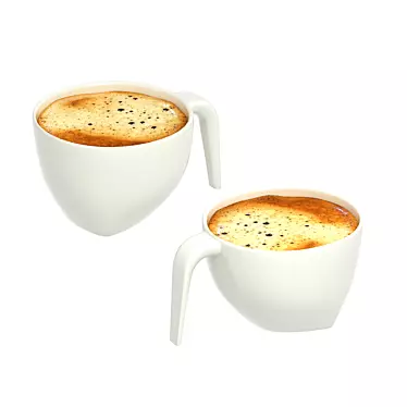Arabia Ego Porcelain Coffee Cup 3D model image 1 
