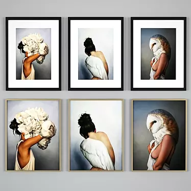 Elegant Art Collection: Amy Judd 3D model image 1 