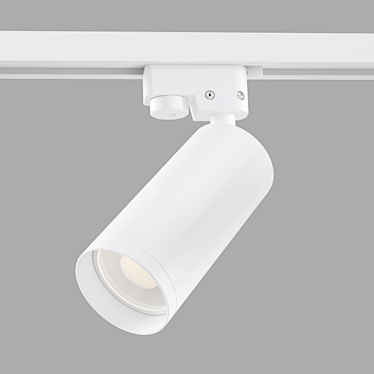 Sleek Track Lamp: TR004-1-GU10-W 3D model image 1 