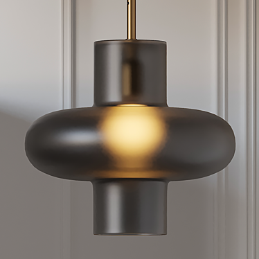 Modern MJ Pendant Light 3D model image 1 