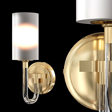 Elegant ISLA Wall Sconce 3D model image 1 