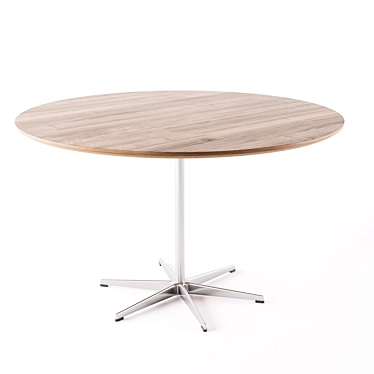 Sleek Circular Table - A826 3D model image 1 