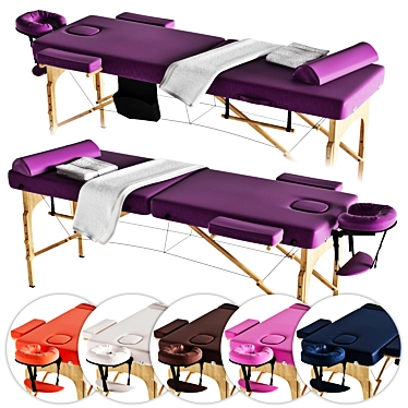 Foldable Massage Table Sierra 3D model image 1 