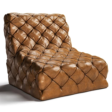 Bernhardt Rigby Leather Chair 3D model image 1 