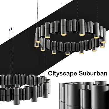 Cityscape_Suburban: Modern Urban Living 3D model image 1 