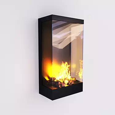 Marco K Bio Fireplace: Stylish & Sustainable Heating Solution 3D model image 1 