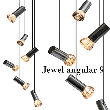 Angular Jewel 9: Stunning, Versatile, V-Ray-Compatible 3D model image 1 