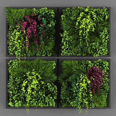 Polys Vertical Garden - 461180 3D model image 1 