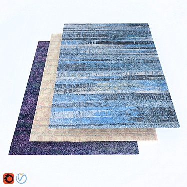 Himalayan Highland Wool Carpets 3D model image 1 