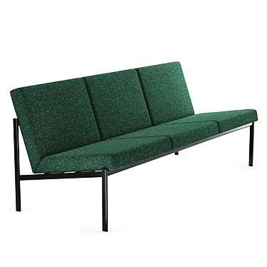 Modern Artek Kiki Sofa 3D model image 1 